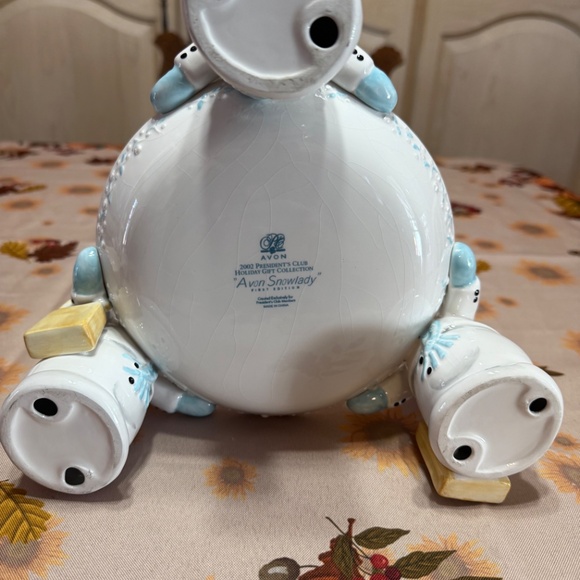 Set of two Avon snow ladies candy dishes , - Picture 4 of 12